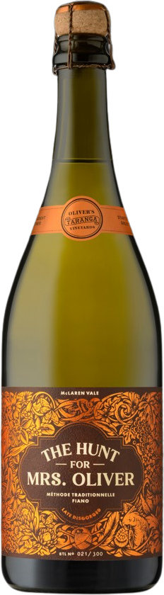 Olivers Taranga Vineyards The Hunt for Mrs Oliver Methode Traditionnelle Late Disgorged Fiano 2017 McLaren Vale Sparkling